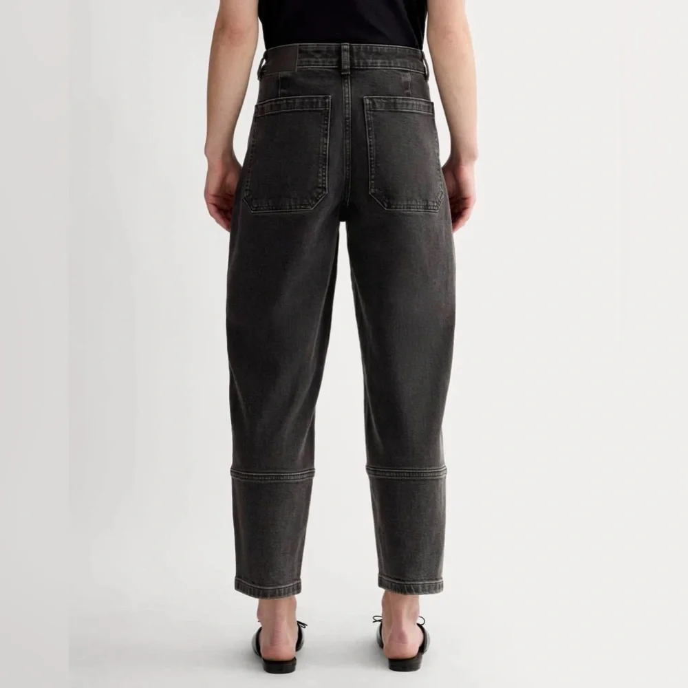 Everlane NWT Washed Black Utility Barrel Jeans (Size 26 Regular) - Picture 4 of 8